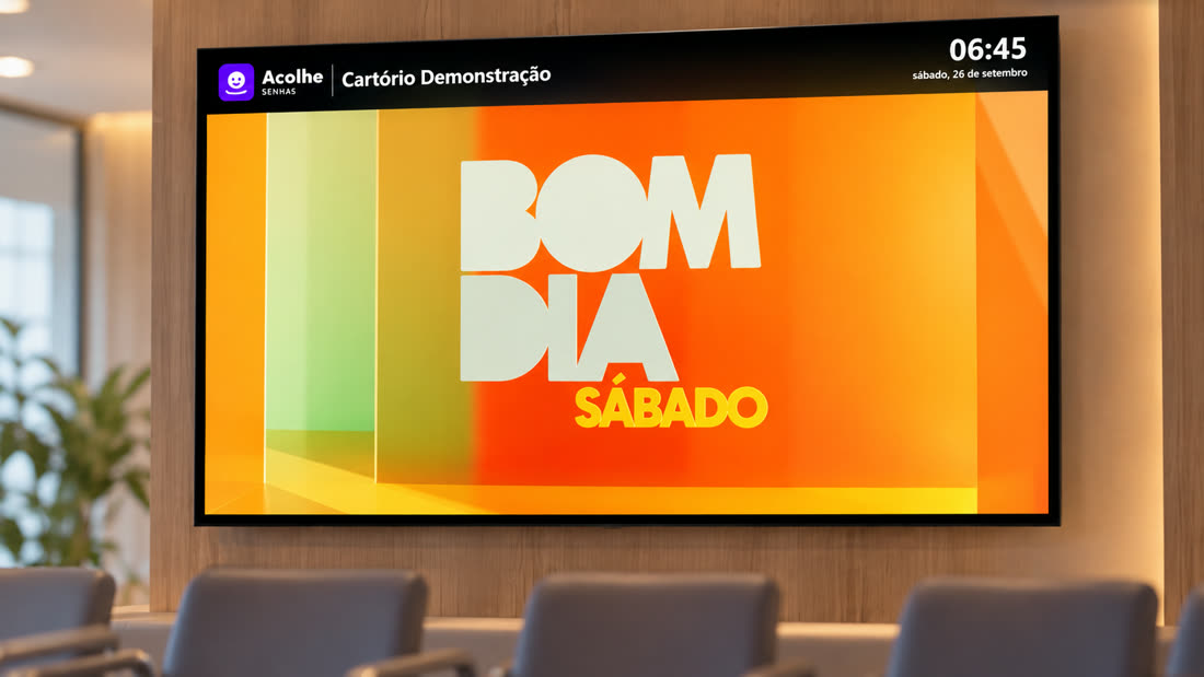 Sala de espera informada