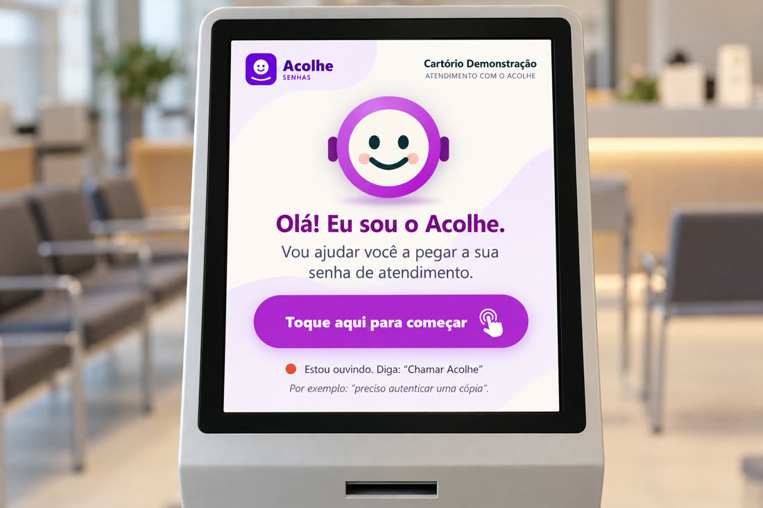 Senha em segundos