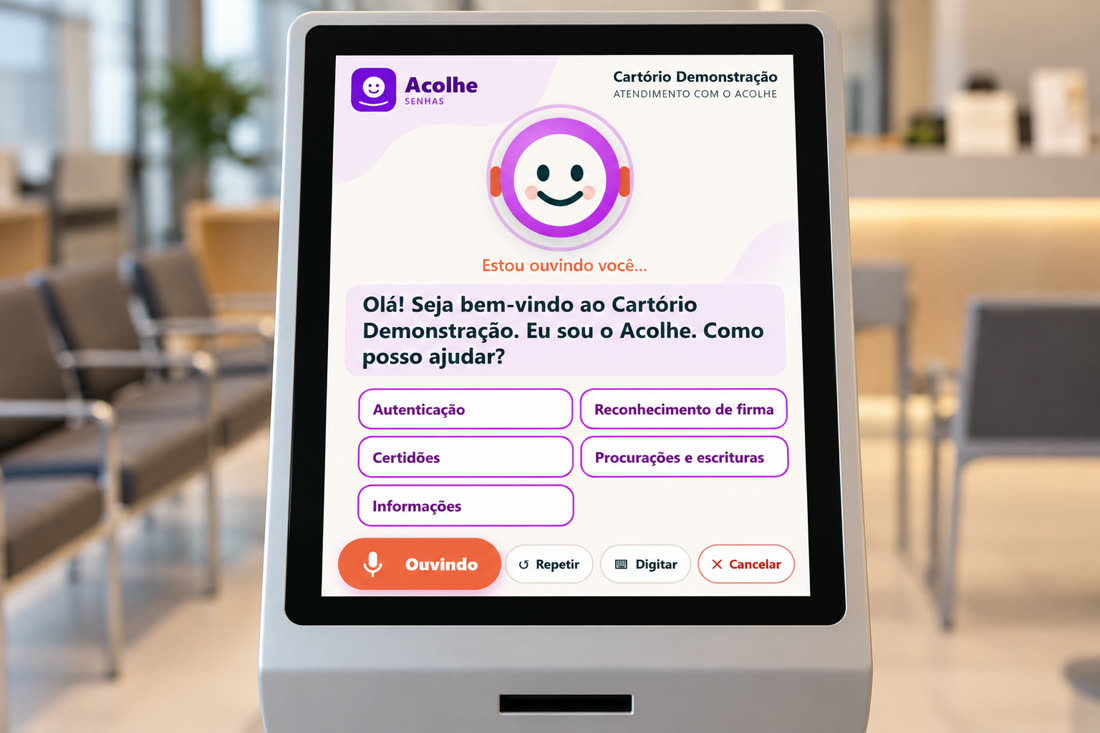 Atendimento por voz